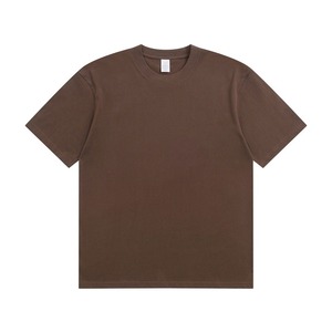 เสื้อยืดคอกลมแขนสั้นทรงโอเวอร์ไซส์ ผ้าคอตตอน 100% หนัก 150 กรัม สไตล์สตรีทแวร์ แบบเรียบๆ สำหรับทุกเพศ สั่งผลิตได้ตามต้องการ ขายส่ง - Product Image 5