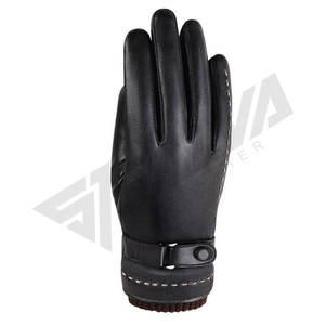 Guantes de Piel de Ciervo para Hombre y Mujer, al por Mayor, para Vestir, Moda de Invierno, Color Marrón, Fabricante, para la Vida Diaria - Product Image 2
