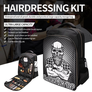 High Quality Customizable OEM Tool Bag Heavy Duty Reusable Leather Scissor Pouch for Hairdresser Barber Salon Tools Scissors Bag - Product Image 5