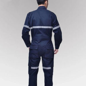 Overol de Seguridad Reflectante, Duradero, Transpirable, con Respirador, Resistencia al Calor Nivel D 800C, Protección para Uso Industrial - Product Image 3