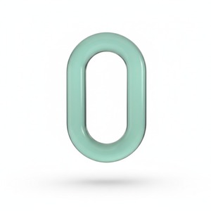 Objeto Decorativo Moderno de Resina con Eslabones de Cadena, Escultura de Cadena Acrílica para Decoración de Interiores - Product Image 2