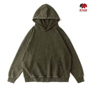 Sweat à capuche pour homme Ryan Pro Gear avec logo personnalisé sur le devant, style pull-over, respirant, coupe régulière, hiver, conception ODM OEM - Product Image 5