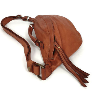 Sac banane en cuir de haute qualité avec sangle réglable, design unique, fermeture éclair, forme personnalisée, sac banane tendance - Product Image 4