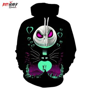 Vêtements de sport pour hommes personnalisés en gros, sweat-shirts à manches longues tendance pour l'automne, impression en relief, respirant - Product Image 5