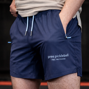 Custom <b>Men</b>’s Pickleball Lightweight Summer <b>Shorts</b> Microfiber Polyester Ultra Light Quick Dry Court Wear OEM ODM - Product Image 4