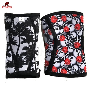 Bandes de Soutien pour la Musculation avec Antidérapant pour Tous les Sports Bande de Genou Élastique Squats Bandes de Genou Robustes - Product Image 2