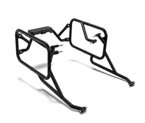 Soporte para Portaequipajes Compatible con ROYAL ENFIELD Black Adventure Pannier Rails 1990281 Himalayan Scram 411 440 450 - Product Image 1