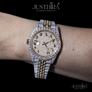 Reloj de Lujo con Diamantes Moissanite de Excelente Calidad y Cristal de Zafiro para Hombre, Estilo Hip Hop, Disponible en Grandes Cantidades - Product Image 3