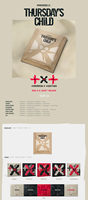 TXT (TOMORROW X TOGETHER)-minisode 2 Thursdays Child (Version TEAR) CD Pop Musique Coréenne Matériel Plastique et Papier pour Tous les Âges