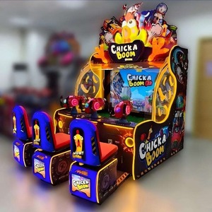 Máquina de Juego Arcade Chick A Boom con Disparos de Agua, Pantalla de 65 Pulgadas, 3 Jugadores, Funciona con Monedas - Product Image 1