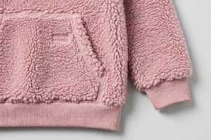 Conjunto Deportivo de Felpa Rosa para Mujer, Sudadera con Capucha y Pantalones Deportivos, Atuendo Informal de Invierno de 2 Piezas - Product Image 6