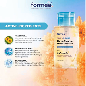 Eau Micellaire Démaquillante Nettoyante Hydratante Apaisante Rafraîchissante pour le Visage OEM Marque Privée - Product Image 1