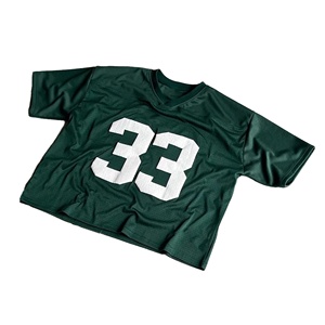 Camiseta de Fútbol Amarilla Personalizada para Hombre, Cuello Mao, Tejido de Sarga, Tejido de Punto Ecológico, Ajuste Holgado, Estampado de Números Grandes, Transpirable - Product Image 6