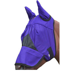Velo Antimoscas para Caballos de Calidad Premium, Ajustable y Elástico, Certificado CE, Malla Suave y Transpirable, Protección para las Orejas, Duradero, Cuidado Equino - Product Image 1