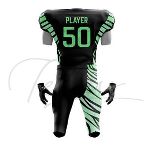 Tenue de football américain de haute qualité, design personnalisé, très vendue, tissu léger, uniforme de football américain en gros - Product Image 5