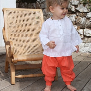 Vêtements d'été en coton smocké pour fille, tenue décontractée, pour femme, Mini Frock, rose, avec jolie broderie de bourgeon de rose - Product Image 2