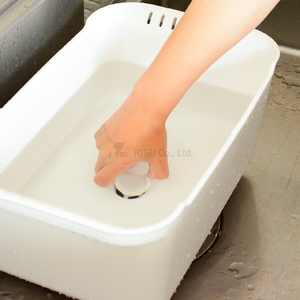 Cống cắm rửa bồn tắm kháng khuẩn nhựa lưu vực nước nóng an toàn bền nhà bếp dishpan sản xuất tại Nhật Bản chất lượng hộ gia đình washtub - Product Image 1