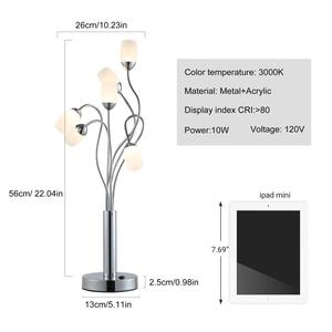 Lámpara de Mesa de Latón Premium con Construcción Duradera, Iluminación Decorativa de Larga Duración - Product Image 4