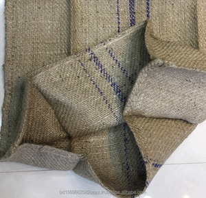 Sacs en toile de jute 100% naturels, écologiques et durables, capacité 50 kg, 37x22,5 cm, poids 650 g, absorbants l'humidité et respirants - Product Image 4