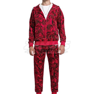 Windproof Cotton Made Material Latest Design Full Zipper <b>Tracksuit</b> Customized Logo Plus Size Men <b>Tracksuit</b> - Product Image 2