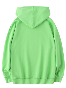 Vintage Pullover Fleece 100% Cotton Oversized Eco-Friendly Breathable 500g Washided Distressed <b>Gothic</b> Men's <b>Hoodie</b> - Product Image 3