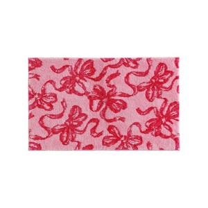 Tapis de bain et de douche personnalisé pour hôtel, lavable, antidérapant, en coton tufté, doux, moelleux, absorbant et à séchage rapide - Product Image 1