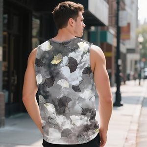 Camiseta Deportiva Personalizada con Cuello en V para Hombre, Absorbe la Humedad, Sin Mangas, para Gimnasio, Fitness, Entrenamiento Atlético - Product Image 2