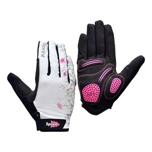 Guantes de Ciclismo Negros con Dedos Completos, Transpirables, Antideslizantes, con Gel en la Palma, para Ciclismo y Deportes al Aire Libre - Product Image 4