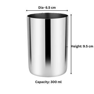 Verres en acier inoxydable, verres en acier inoxydable de grande épaisseur pour l'eau, les jus, les boissons gazeuses, le lassi, le chaas et les autres boissons - Product Image 6