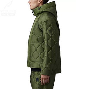 Manteaux d'hiver épais à capuche en duvet de canard, logo personnalisé des fabricants d'origine, prix de gros - Product Image 4