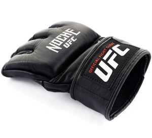 Factory Wholesale <b>Cheap</b> Price Custom Printed UFC MMA Gloves for Grappling PU Material Adjustable Wrist Strap Hook Loop Closure - Product Image 2