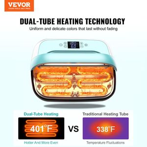 Presse à chaud portable 12 x 10 pouces avec chauffage à double tube et contrôle précis de la température, machine de transfert thermique - Product Image 2