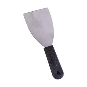 Spatule de cuisine multi-usages en acier inoxydable avec manche en plastique, grattoir à pâte, outil de cuisson, spatule de nettoyage, durable et réutilisable - Product Image 2