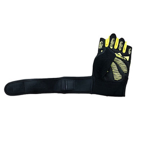 Gants de fitness en cuir de qualité supérieure à prix bas avec sangle de poignet réglable, antidérapants, taille personnalisée - Product Image 1