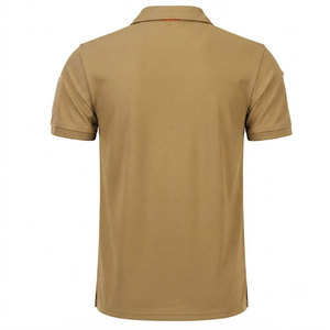 เสื้อเชิ้ตผู้ชายคลาสสิก ผ้าฝ้าย 100% แขนสั้น คอตั้ง เป็นมิตรต่อสิ่งแวดล้อม ระบายอากาศได้ดี แห้งเร็ว ใส่ได้ทุกวัน ดีไซน์ทันสมัย - Product Image 2
