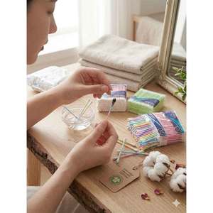 AL ASR Colourful Cotton Pads Soft Disposable 1 Layer Cleaning for Skincare and Cosmetics - Product Image 2