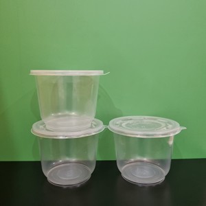 Super Quality Factory 16oz 24oz 28oz Plastic PP Disposable <b>Dessert</b> Container Round Clear Bowl Cup Fruit <b>Boxes</b> with Lid Packaging - Product Image 2