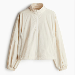 เสื้อแจ็คเก็ตกันลมไนลอนระบายอากาศได้ดี สไตล์ทันสมัย ปรับแต่งได้ เหมาะสำหรับเดินป่า กิจกรรมกลางแจ้งในฤดูหนาว กันฝน สำหรับผู้หญิง มีฮู้ด แห้งเร็ว เป็นมิตรกับสิ่งแวดล้อม สีพื้น - Product Image 1