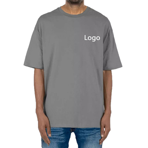 T-shirts à manches courtes pour hommes, coupe classique, 100% coton, style streetwear, vente en gros, fournisseur direct d'usine, t-shirts surdimensionnés - Product Image 4