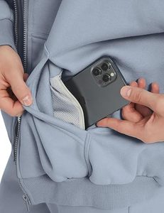 Vente en gros – Blouson à capuche zippé respirant pour homme, 300 g/m², en molleton épais de coton et polyester, avec logo personnalisé, OEM, vêtements d'hiver, Pakistan Micah - Product Image 5