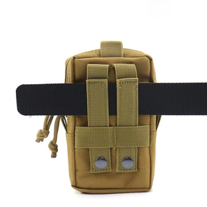 Funda táctica Molle para radio con cinturón, para caza, intercomunicador, impermeable, con forro de nailon suave, cierre de cremallera, para senderismo y uso al aire libre - Product Image 5