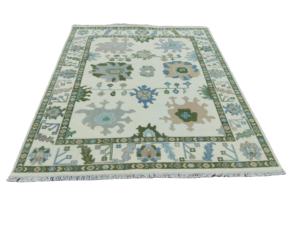 Top Selling Persian Oushak Wool Carpet Set Hand Knotted 3x5 Area Rugs High Quality Cotton for Living Room Home Prayer Floor - Product Image 6