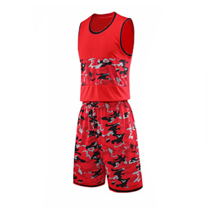 Conjunto de Uniforme de Baloncesto sin Mangas, Ligero y Personalizable al por Mayor, Transpirable, de Secado Rápido, 100% Poliéster Malla - Product Image 5