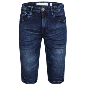 Novedad en Tendencia 2026: Shorts Largos de Mezclilla para Hombre, Alta Calidad, Transpirables, Lavado Claro, Cintura Elástica, Ropa Casual Urbana - Product Image 1