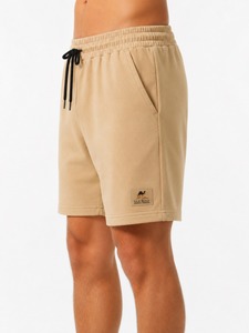 OEM/ODM 100% Cotton Eco-Friendly Canvas 2-Tone <b>Men's</b> Plus Size Running <b>Shorts</b> High Quality <b>Elastic</b> <b>Waistband</b> Breathable Hip Hop - Product Image 3