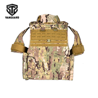 Gilet tactique en nylon Hongkai Vanguard OEM, gilet pare-balles respirant pour hommes avec système de libération rapide