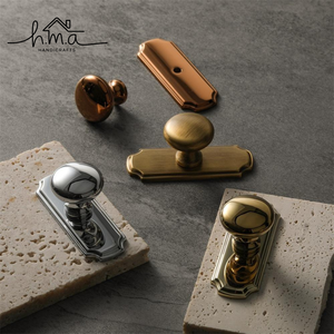 Solid brass stainless steel t bar cabinet <b>knob</b> modern drawer pull handle furniture hardware kitchen cupboard handle - Product Image 2