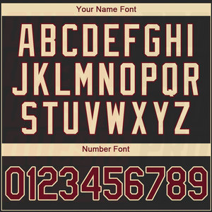 Maillot de baseball unisexe respirant pour équipe, sports de plein air, athlétique et décontracté, personnalisé, noir, cramoisi, crème, authentique - Product Image 4