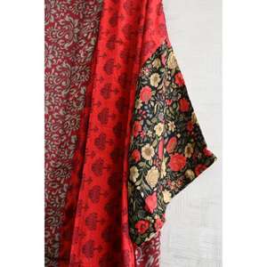 Kimono de Seda Hecho a Mano para Mujer, Bata Larga Estampada, Sexy, para Novia, Ropa de Dormir Suave y Lujosa - Product Image 3