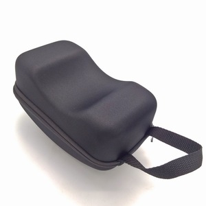 Solid Black Irregular Shape Simple Style <b>Hard</b> EVA Zipper <b>Case</b> with Custom Logo Lightweight Unisex Eyewear Accessories <b>Case</b> - Product Image 3